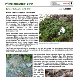 Gartenbrief 2.2023